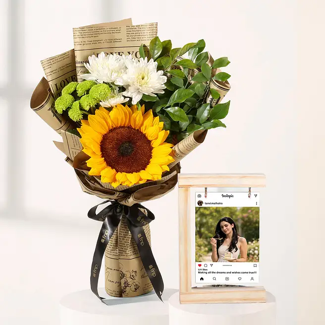 Attractive floral bouquet arrangement by Poppy Florists