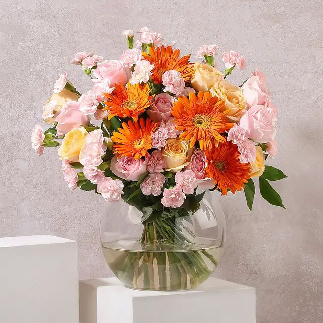 Fresh flower bouquet from Poppy Florists in Chennai
